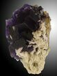 Gorgeous Cubic Fluorite on Bladed Barite - Cave-in-Rock, Illinois #32194-3